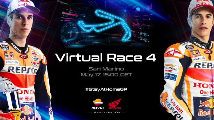 Marquez bersaudara mengincar podium ganda saat MotoGP Virtual menuju ke Misano