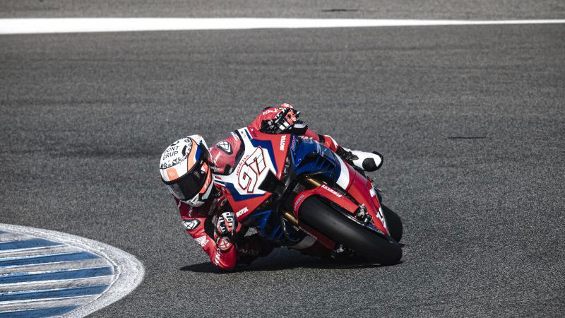 Vierge, Lecuona forgo second day of Jerez WorldSBK test