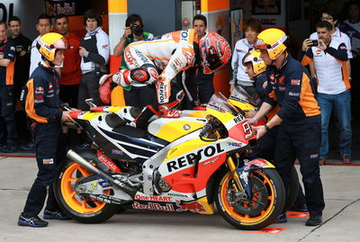 Marquez bike swap, 2017