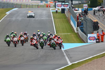 World Superbike, Donington Park, start,