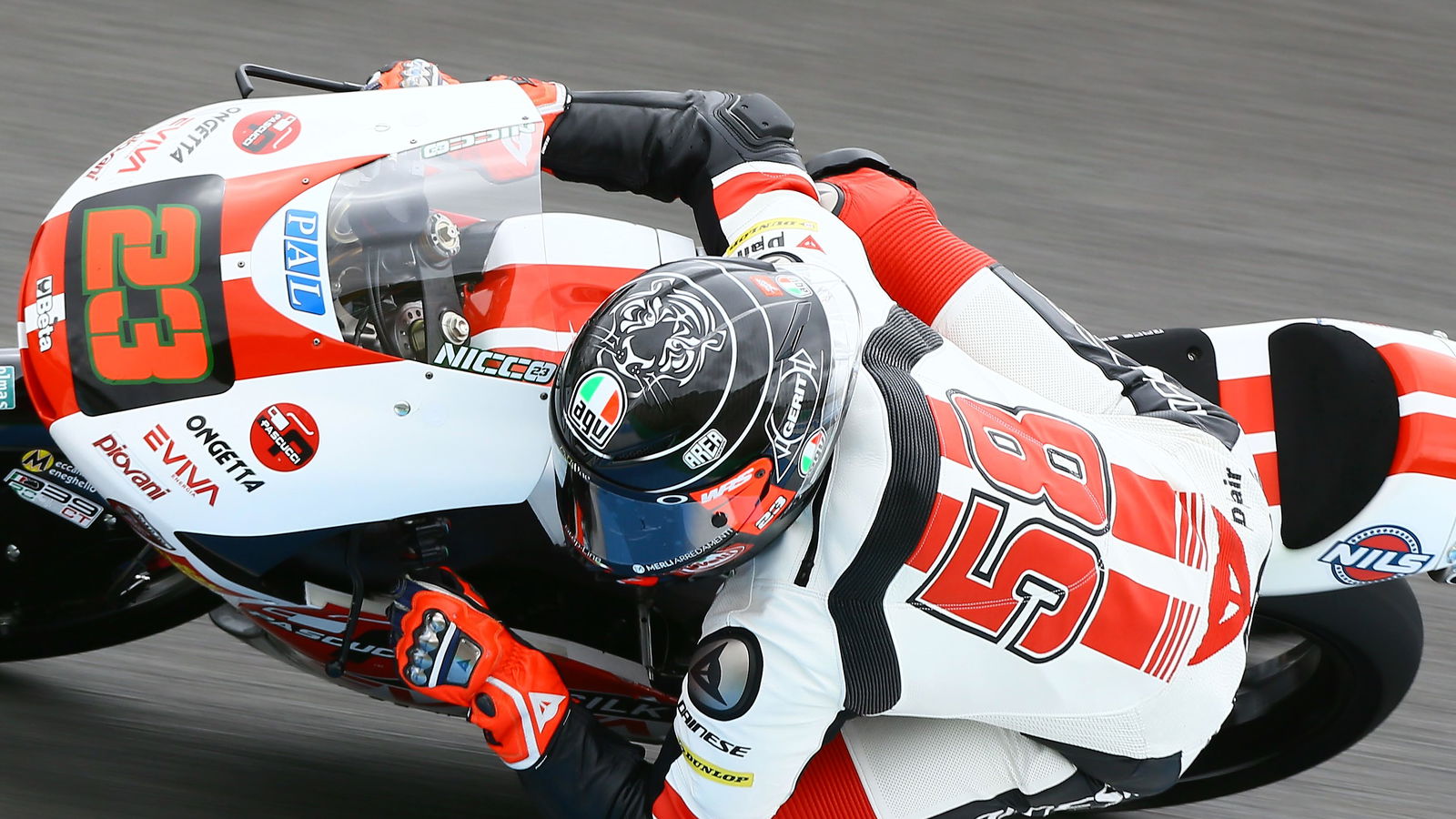 Moto3 Qatar: Antonelli meraih pole dengan gaya dramatis