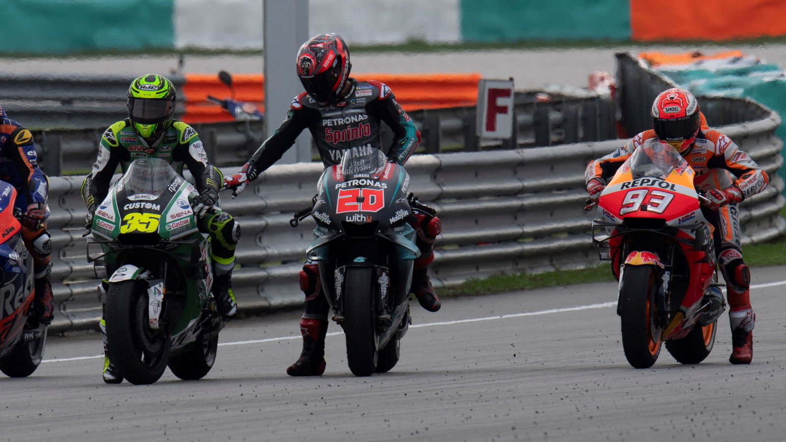 MotoGP Malaysia - Kualifikasi seperti yang terjadi