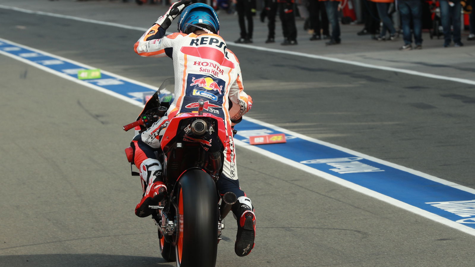 MotoGP Valencia - Balapan seperti yang terjadi