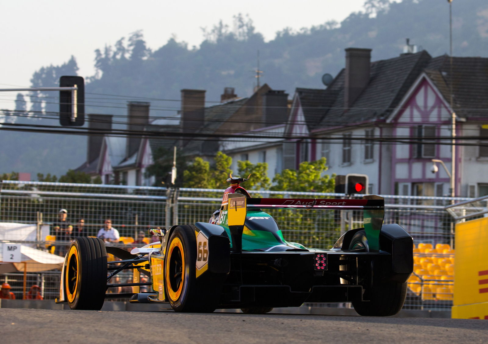 Vergne takes Santiago Formula E pole after crashes