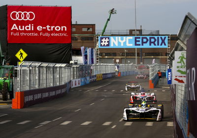 Buemi on pole for New York Formula E opener