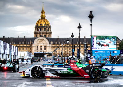 Frijns takes maiden Formula E win in rain-hit Paris E-Prix