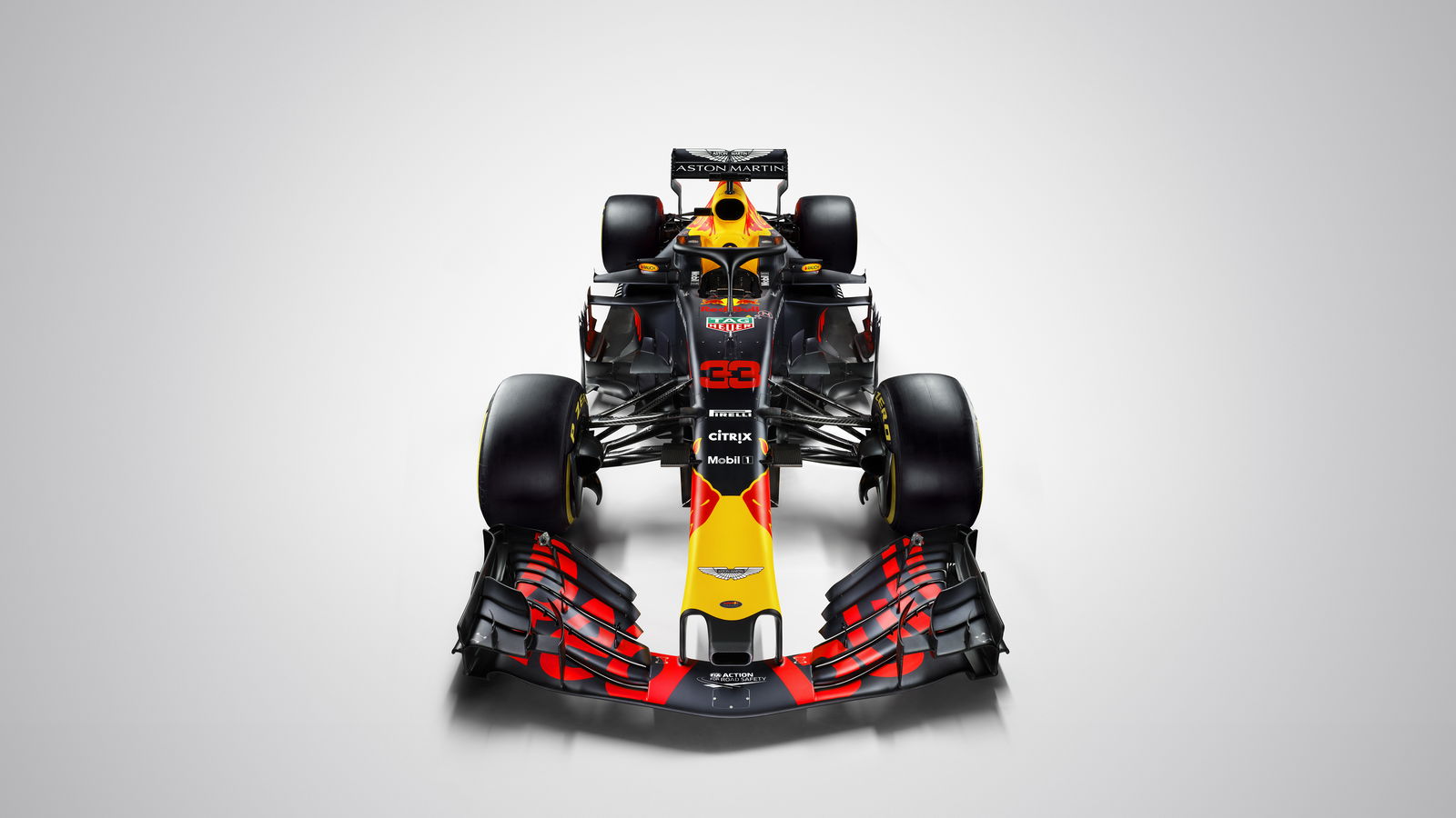 Red Bull mengungkapkan warna balap RB14 untuk F1 2018
