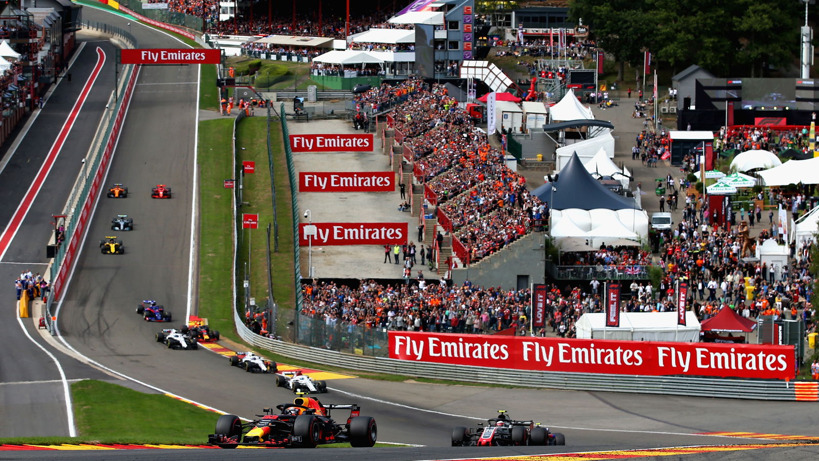 F1 GP Belgia - Hasil Balapan