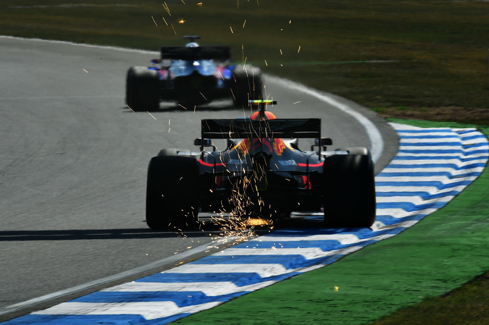 Vettel leads Ferrari 1-2 in opening German GP practice
