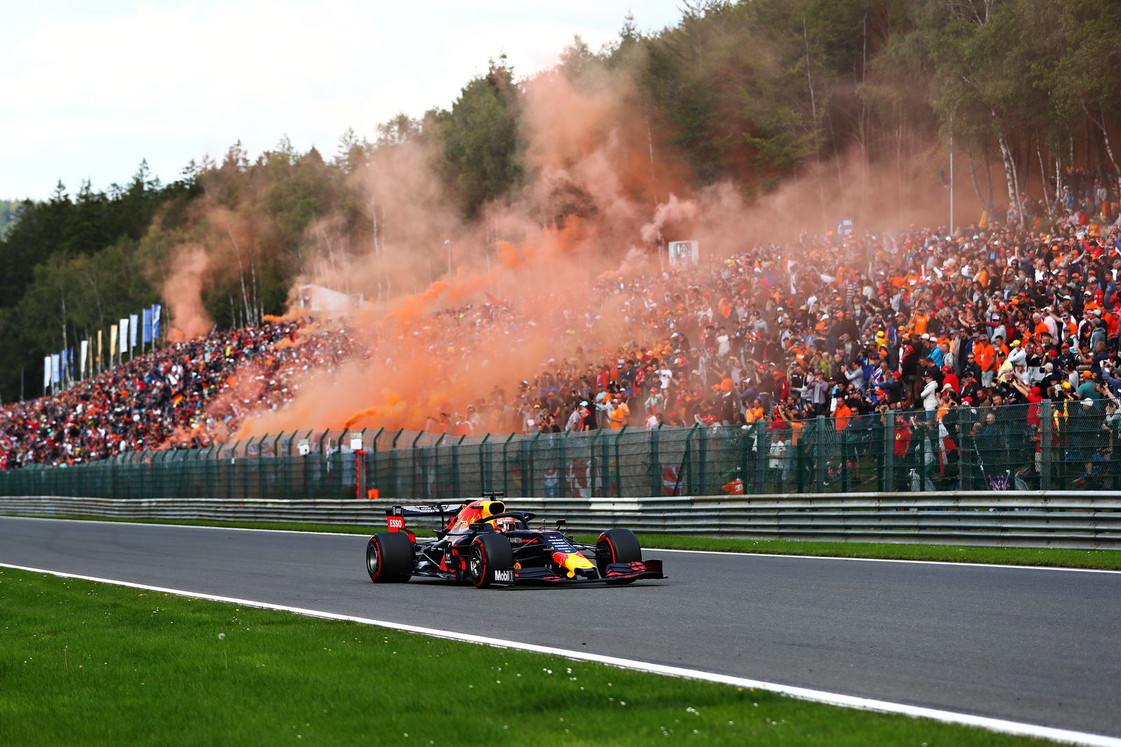 Leclerc had no flashbacks to previous defeats at Spa