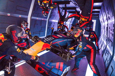 VIDEO: Red Bull completes zero gravity pit stop