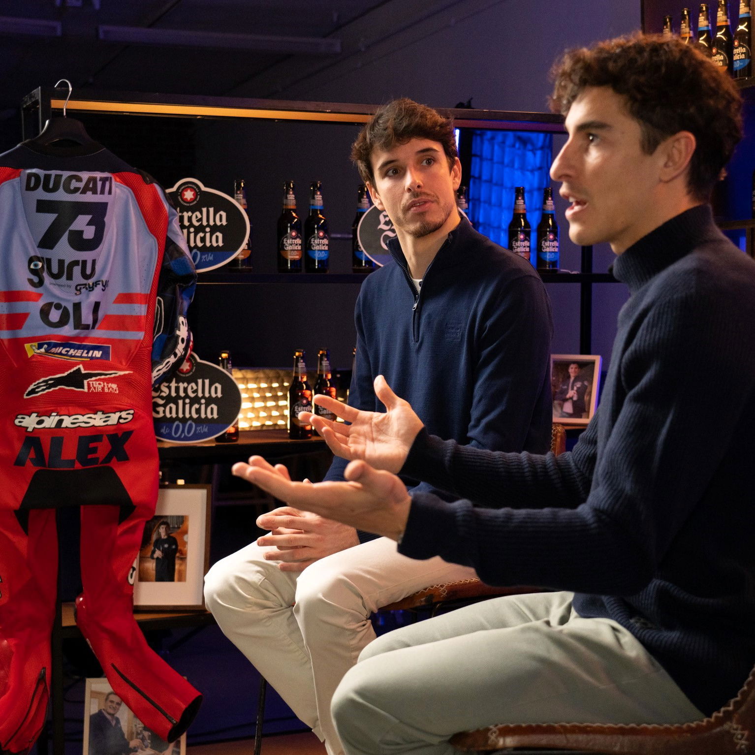 Marc Marquez and Alex Marquez