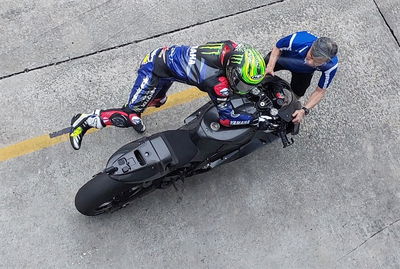 Cal Crutchlow at Sepang Shakedown