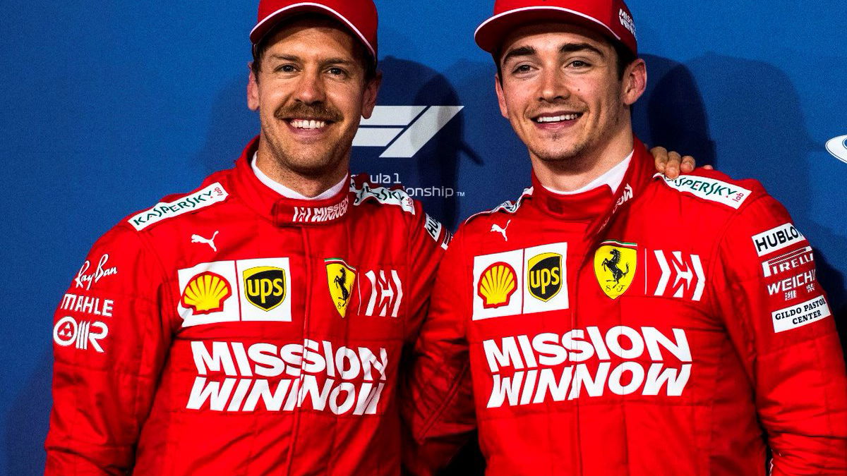 Ferrari menegaskan Leclerc diizinkan untuk berada di depan Vettel