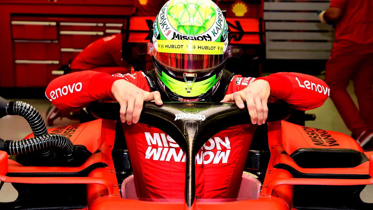 Gallery: Schumacher's F1 test debut with Ferrari