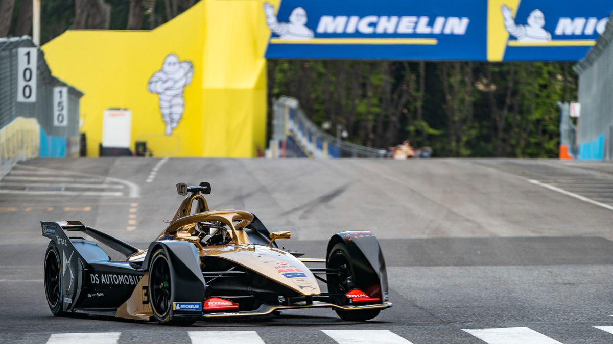 Lotterer takes first Formula E pole at Rome E-Prix