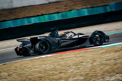 Mercedes' Formula E car makes track debut