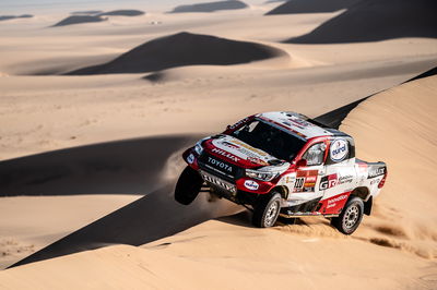 WATCH: Alonso rolls car twice in big Dakar Rally crash