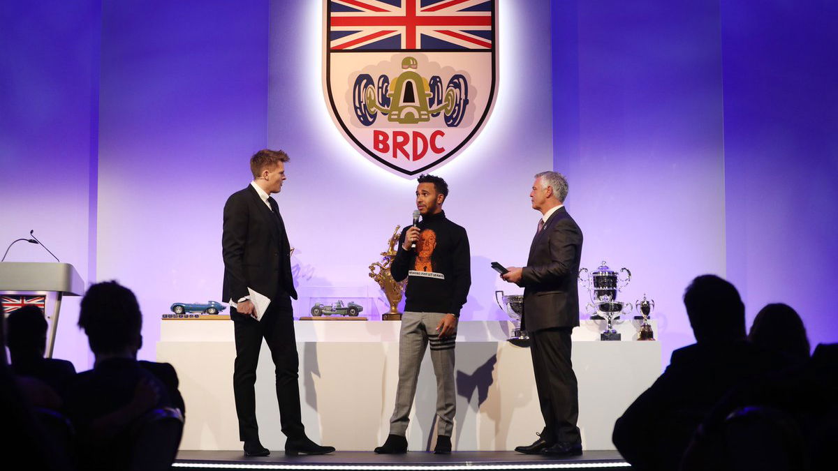 Racing stars honoured at London award ceremonies