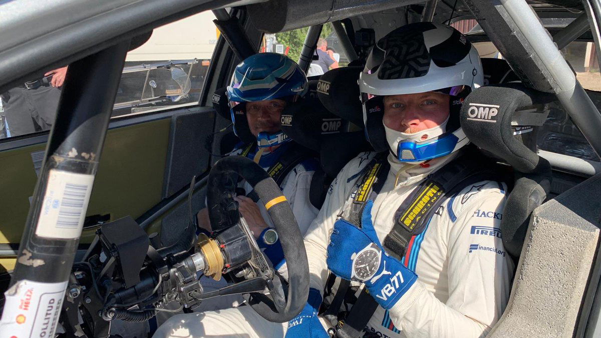 Bottas completes Toyota Yaris WRC test in Finland