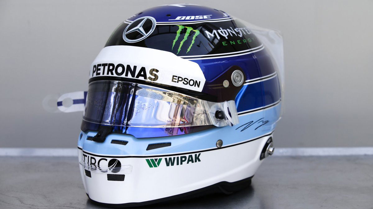 Bottas to use Hakkinen-inspired helmet at Monaco GP