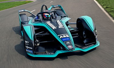 Jaguar launches I-TYPE 3 Gen2 Formula E car