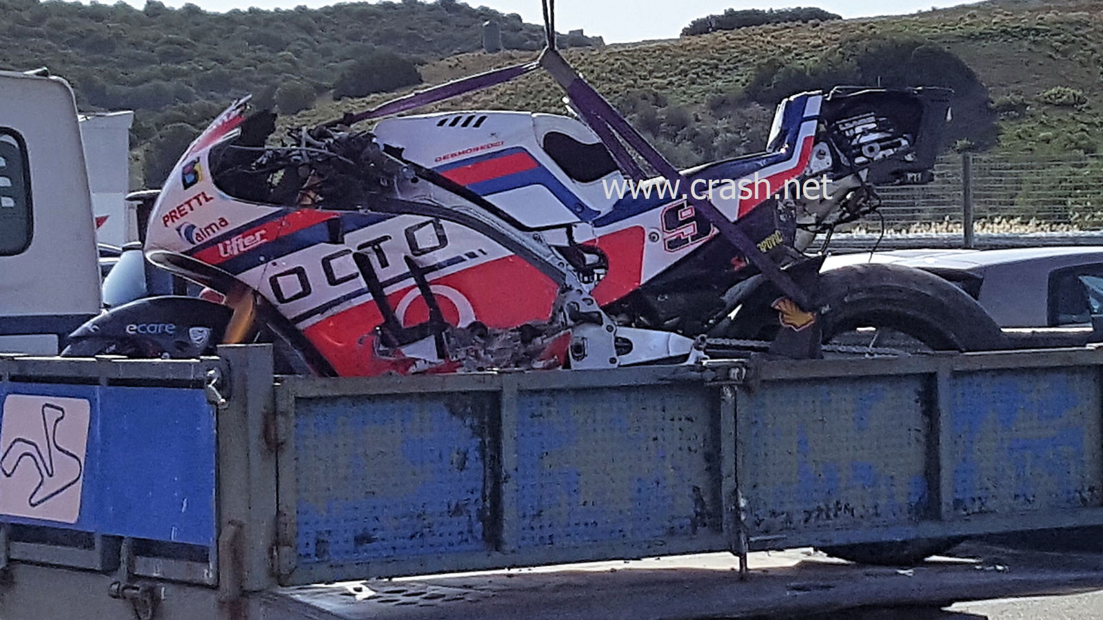 PICTURE: Inside the Ducati 'salad box'…