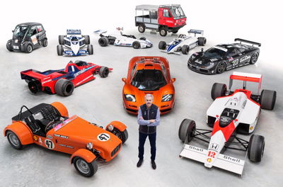 Designer Gordon Murray awarded CBE in New Year Honours