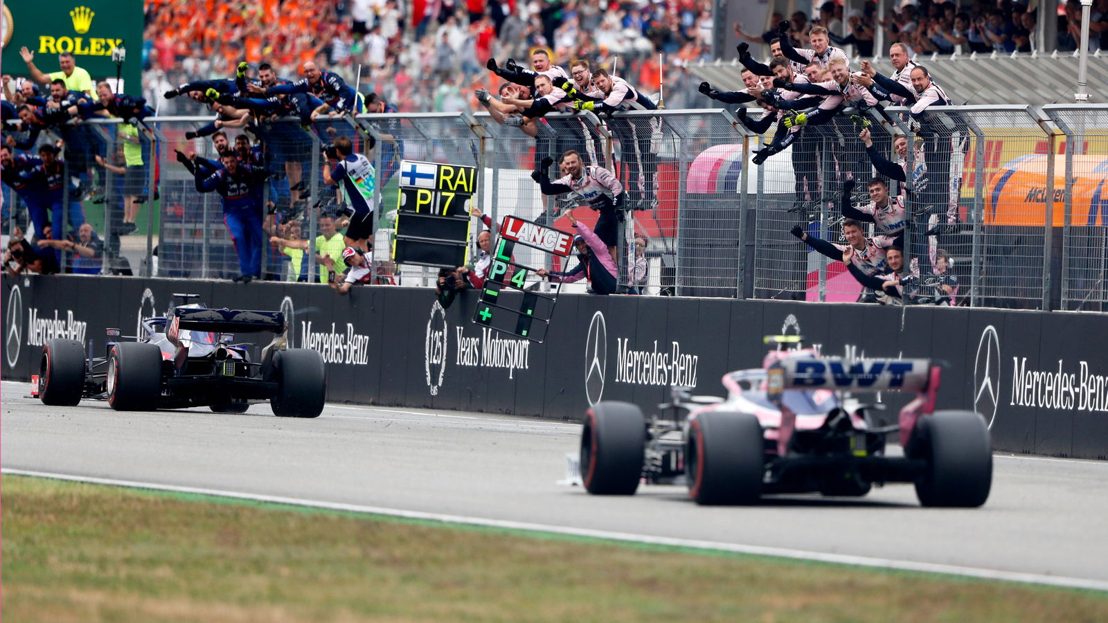 Stroll rues error that meant German GP podium chances 