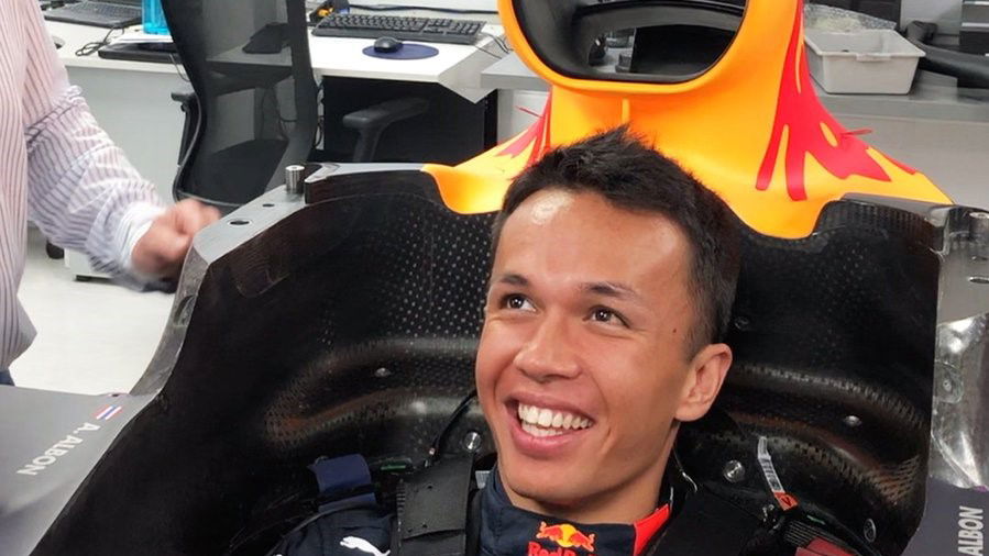 Albon menikmati hari pertama di Red Bull menjelang debut Spa