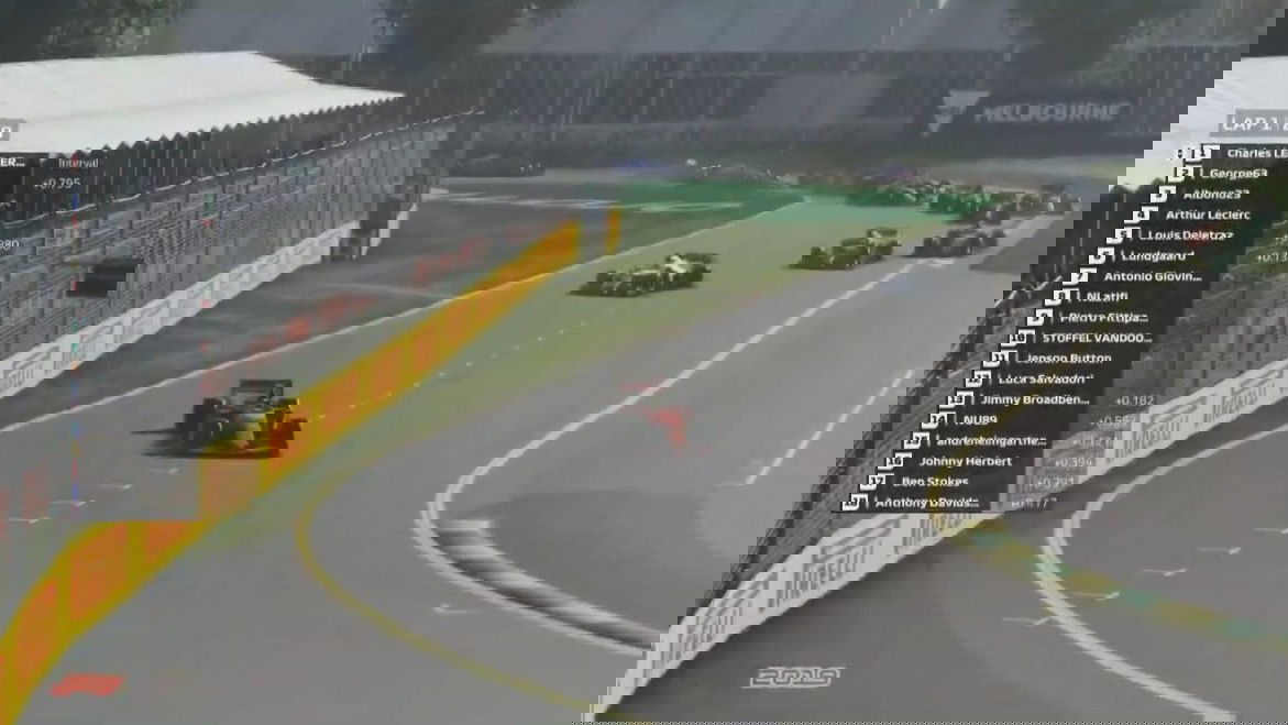 Leclerc dominates F1’s Virtual Vietnam GP at Melbourne