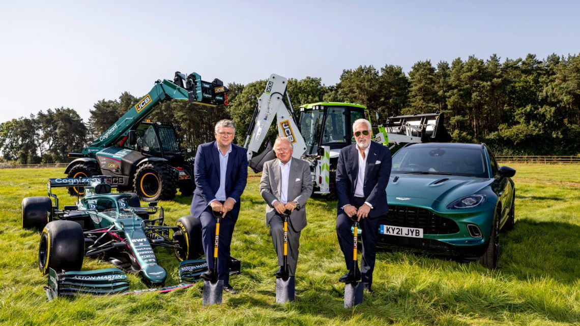 Aston Martin begins work on all-new Formula 1 factory