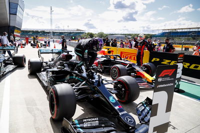 Lewis Hamilton charges to seventh F1 British GP pole