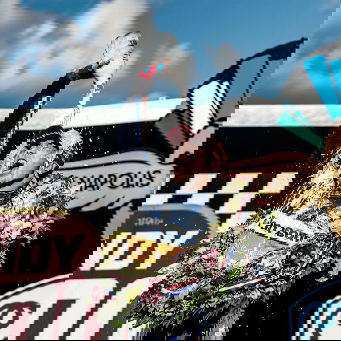 Houston race 1 sends drivers spinning in the rain