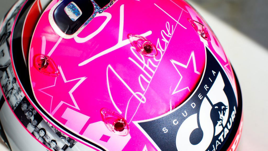 Pierre Gasly reveals special F1 helmet tribute to Hubert