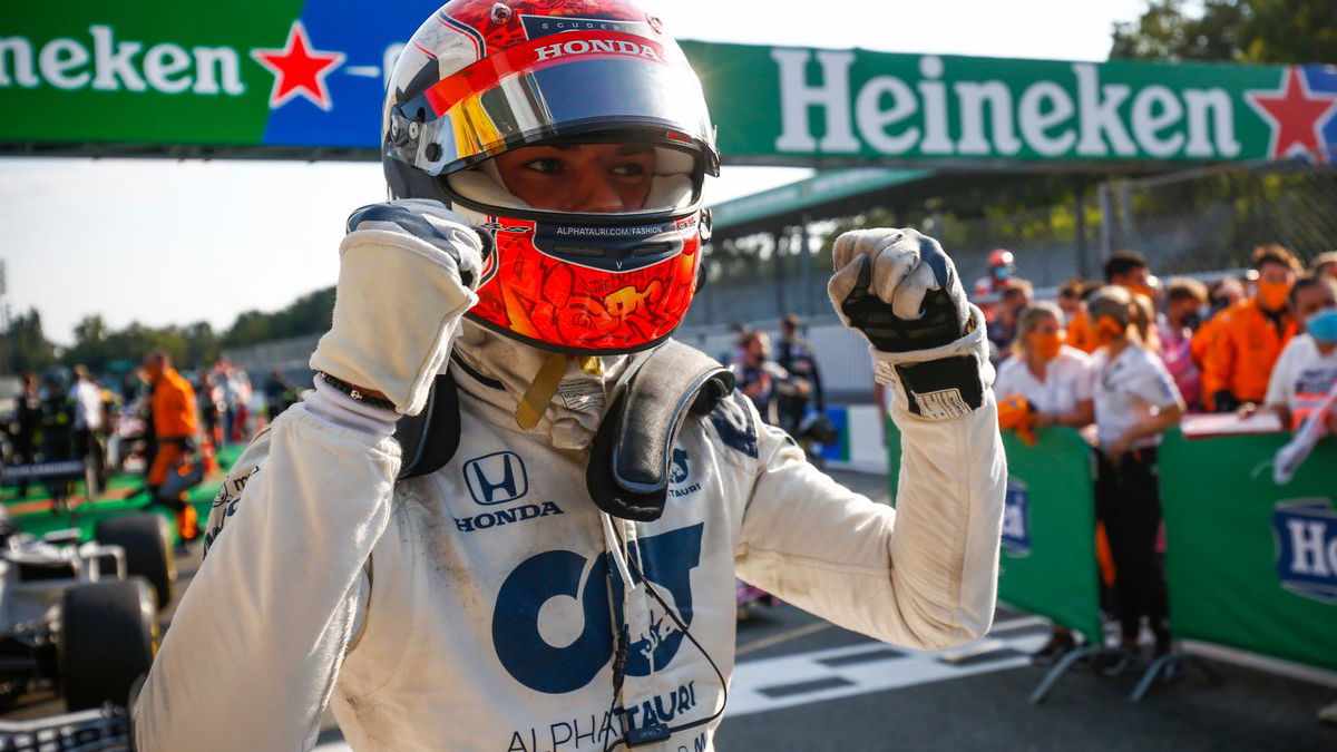 Gasly takes stunning maiden F1 win in crazy Italian GP