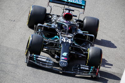 Hamilton beats Bottas to F1 Tuscan GP pole 