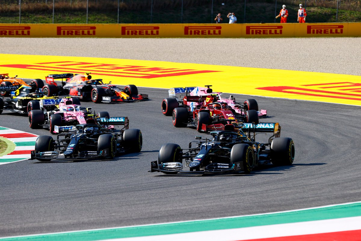 Sainz unhurt after “properly scary” F1 Tuscan GP pile-up