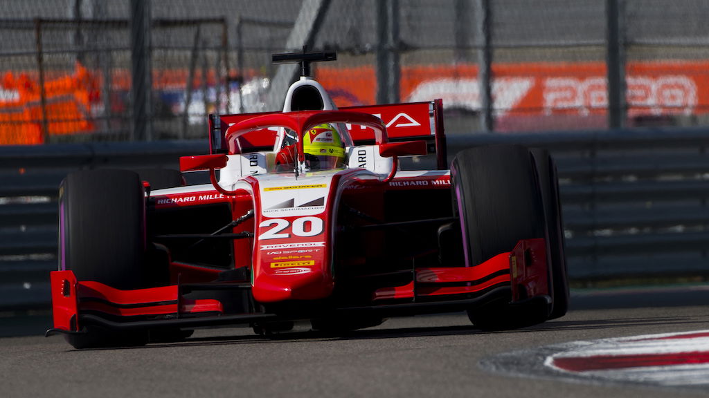 Mick Schumacher beats Yuki Tsunoda in Sochi F2 opener