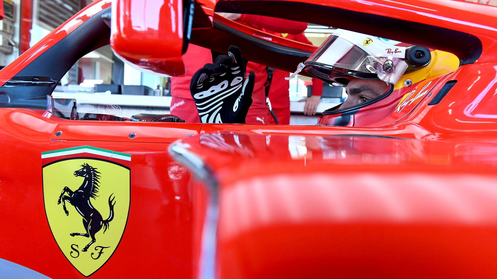 WATCH: Carlos Sainz turns in his first F1 laps for Ferrari
