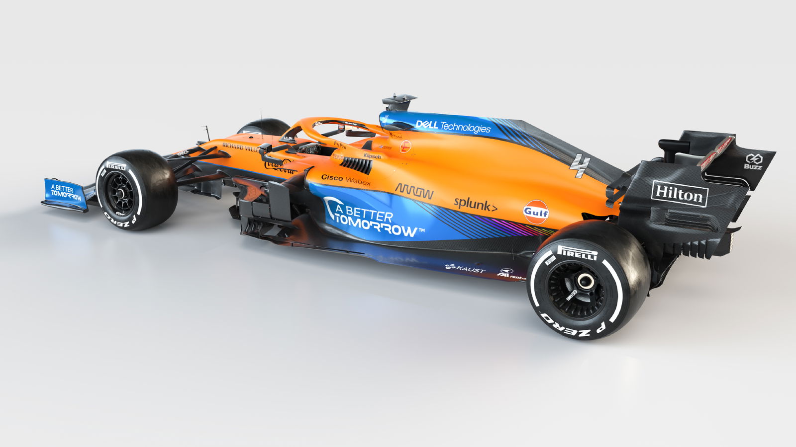Ricciardo melakukan debut McLaren F1 di Silverstone basah shakedown