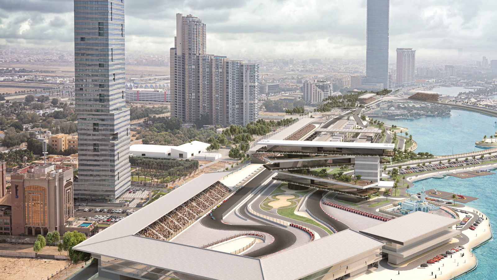 FIRST LOOK: Onboard lap of the new Jeddah F1 Street Circuit