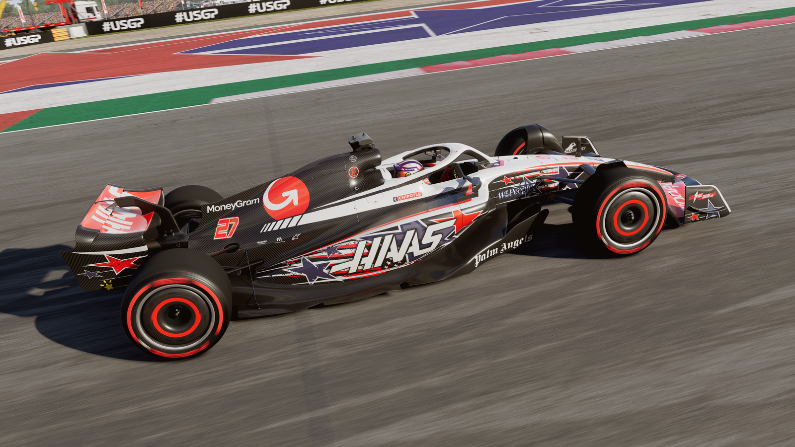 Haas Memamerkan Livery Khusus untuk Grand Prix Amerika