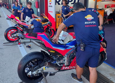 FOTO: Kesibukan Setiap Pabrikan pada Tes MotoGP Misano