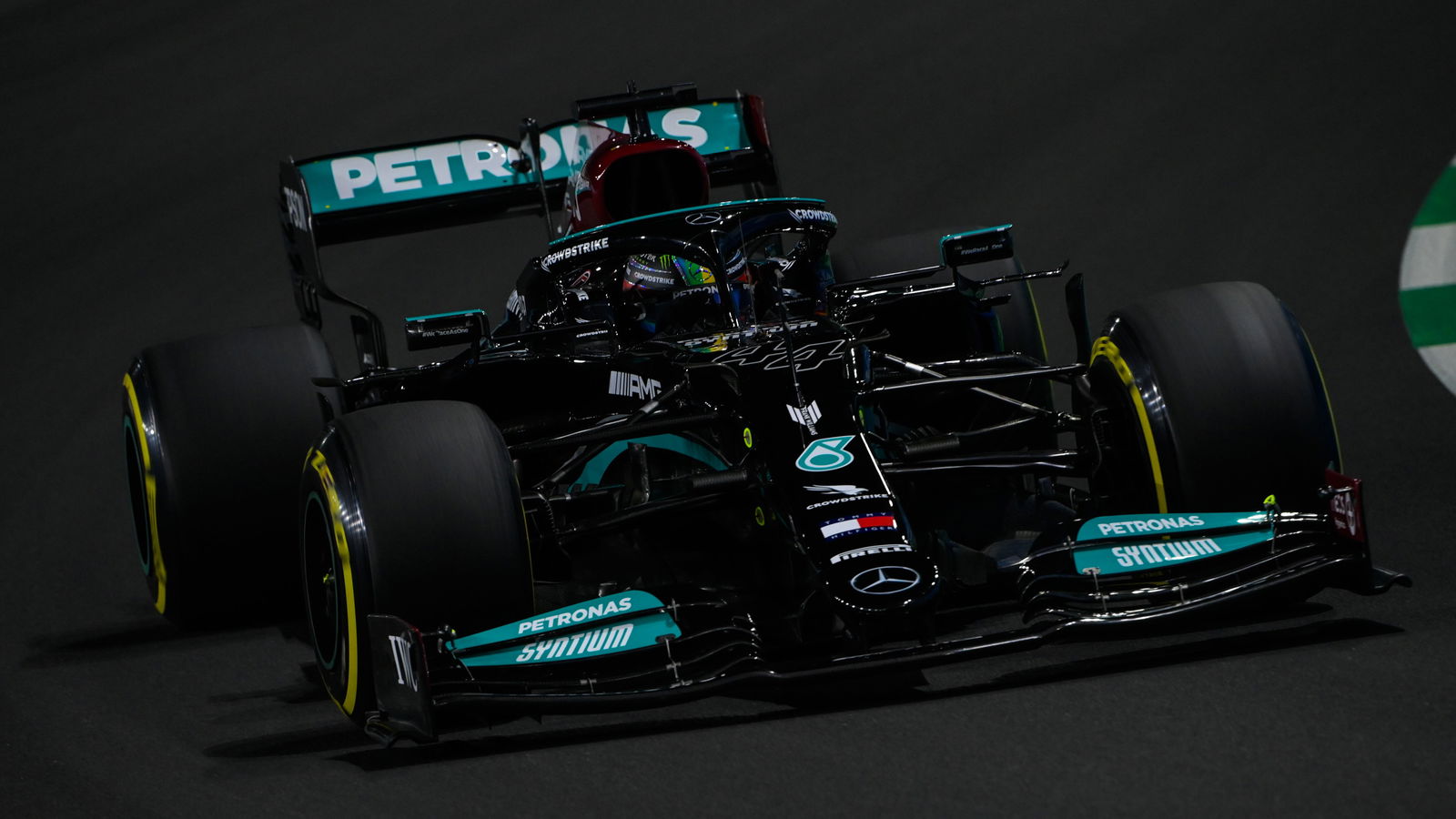 Hamilton heads tight FP2 curtailed by huge Leclerc shunt