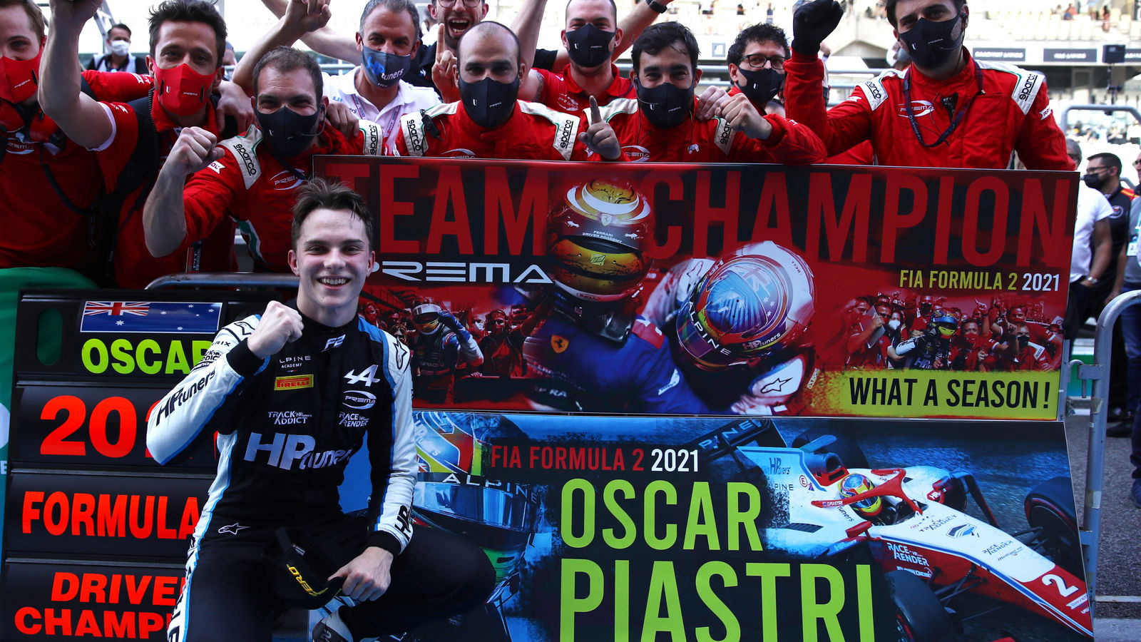 Piastri crowned 2021 Formula 2 champion as Daruvala wins first Abu Dhabi sprint