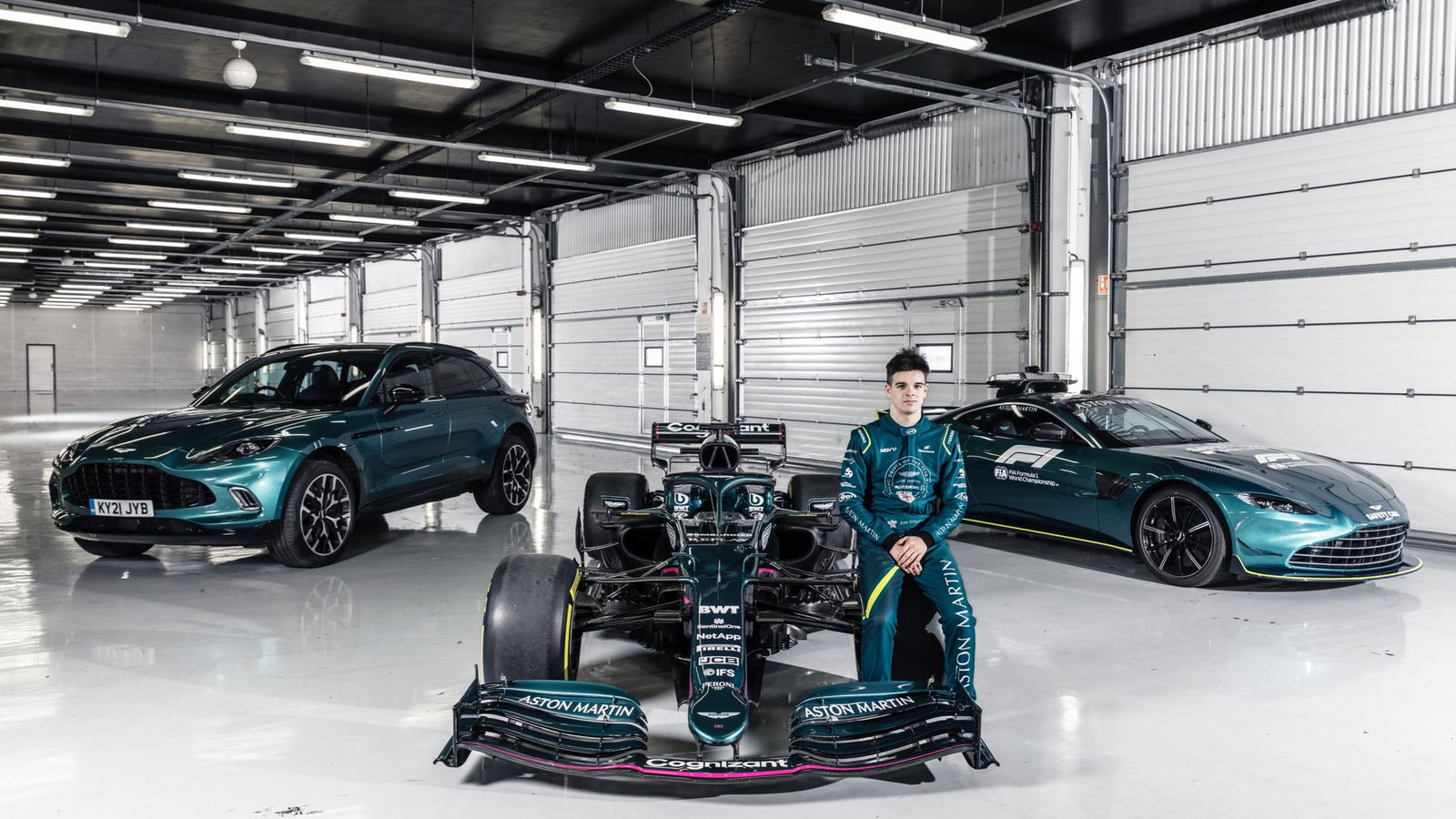 Williams junior O’Sullivan wins prize Aston Martin F1 test