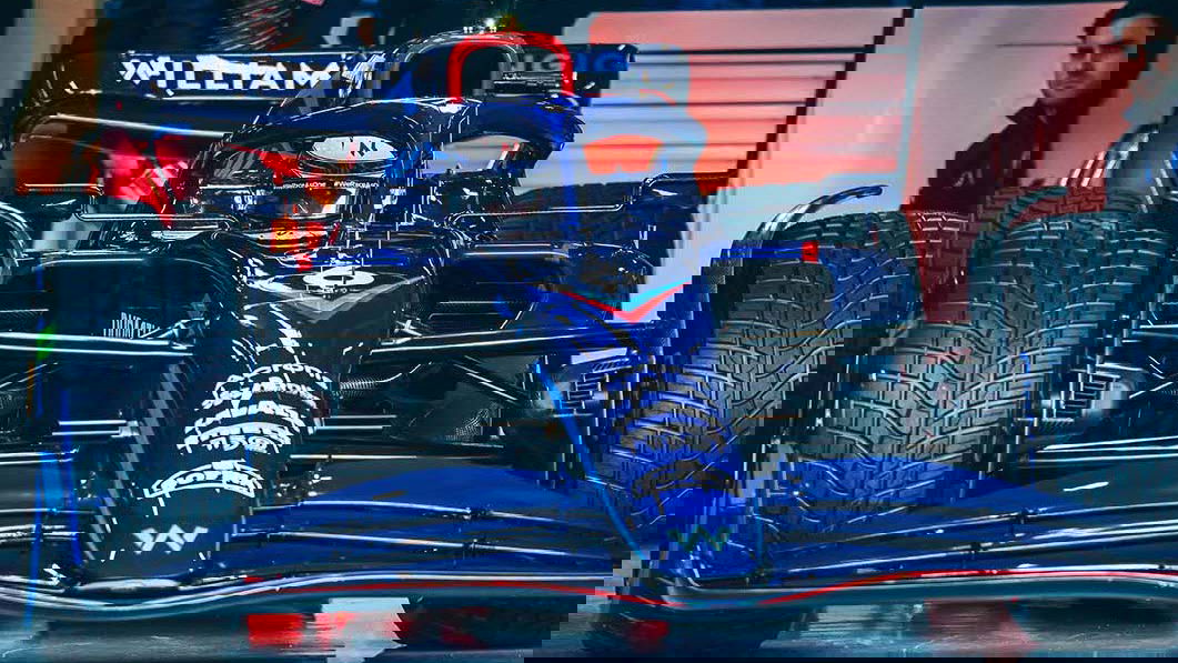 2022 Williams F1 car breaks cover in Silverstone shakedown