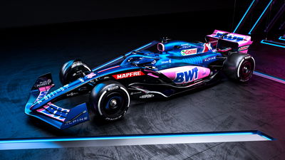 Alpine to run ‘flipped’ pink livery for first two races of F1 2022