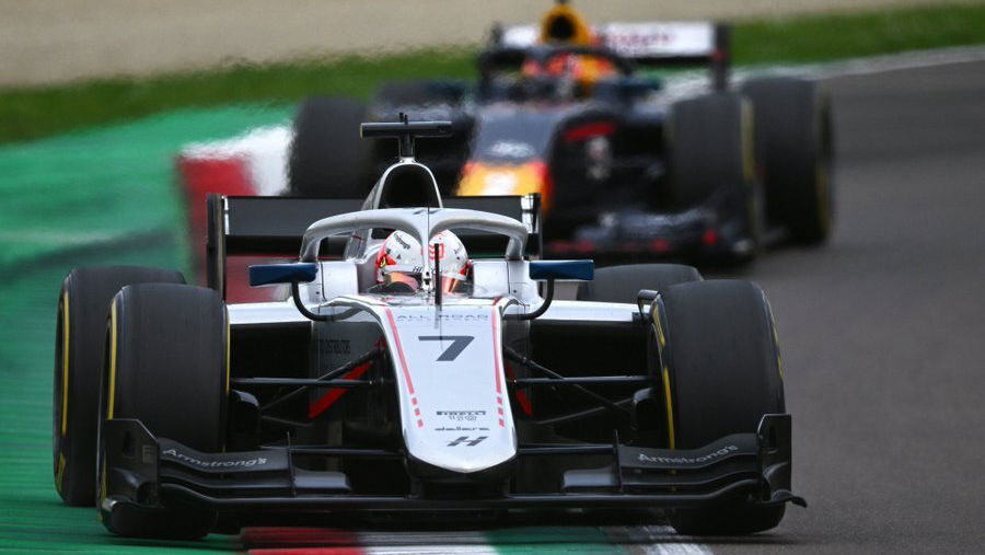 Armstrong beats Daruvala to F2 sprint race victory at Imola